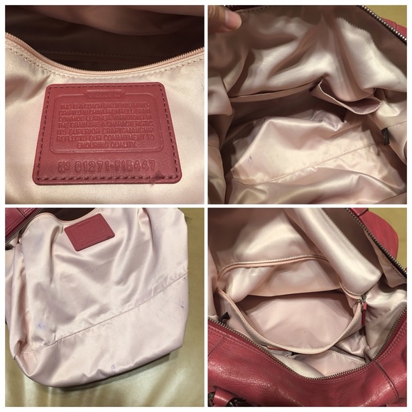 Coach Ashley Satchel Pink Leather - Picture 6 of 8